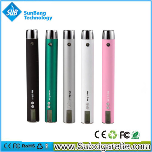 Huge Vapor LCD Screen Variable Voltage 1300mAh Mego V Electronic Cigarette Mini Size